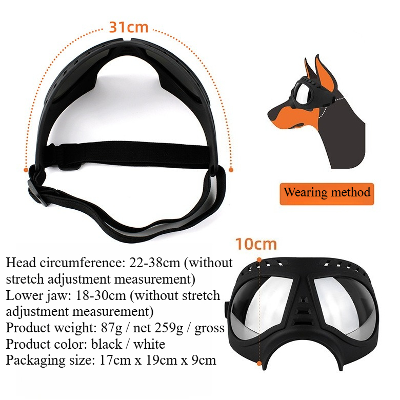 Pet Glasses for Medium Large-s - Snow Goggle Uv review and price