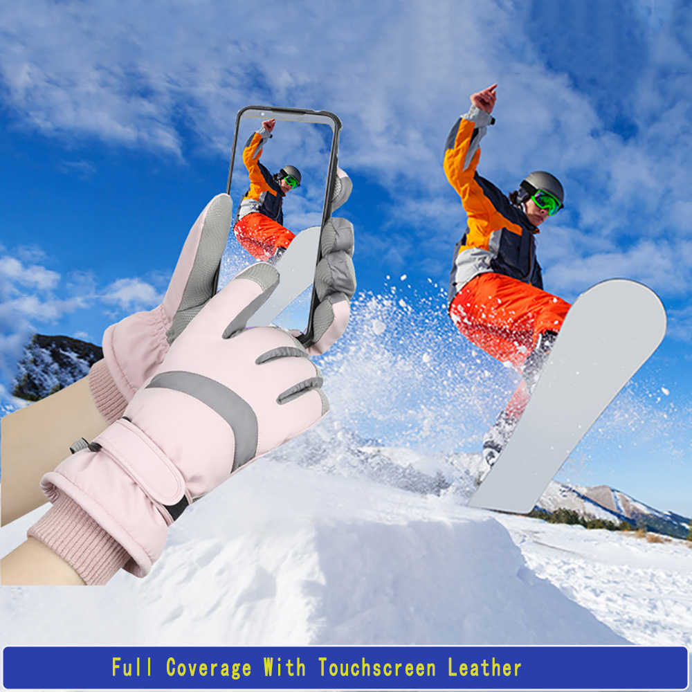 YANBIGUO Ski Gloves Winter Glo - Waterproof Mitten Ski review and price