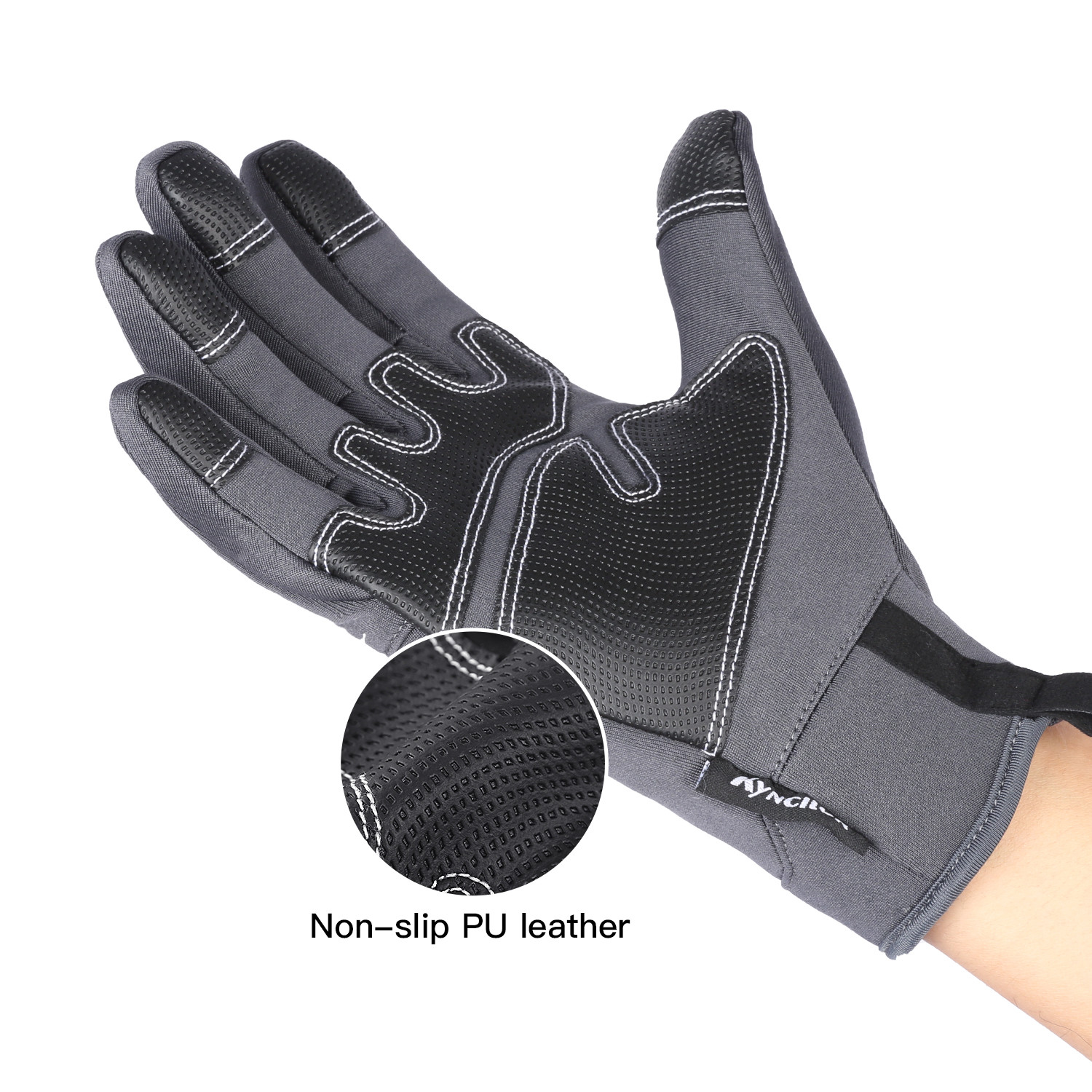 Winter Cycling Gloves Men Wome - Waterproof Mitten Ski review and price