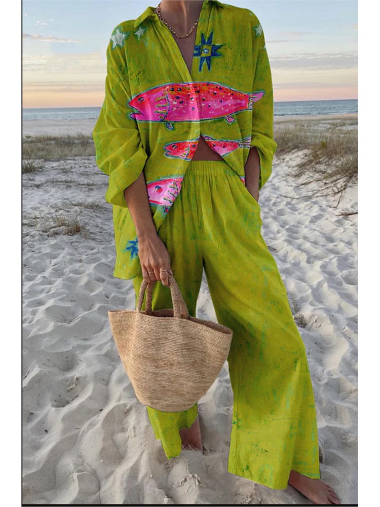 Casual Boho Print Set For Wome - Winter Clothing Girls review and price