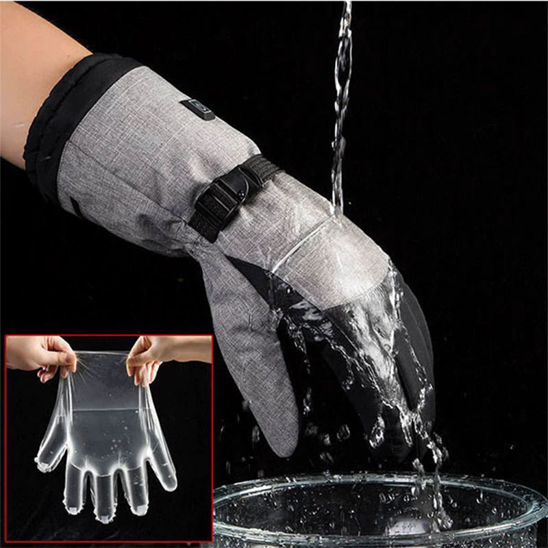 Cotton Heating Winter Gloves E - Waterproof Mitten Ski review and price