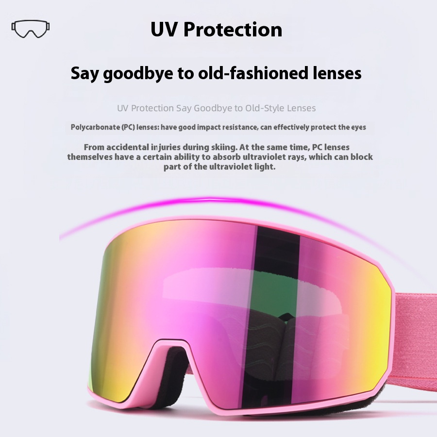 Ski Goggles Dual-Layer Anti-Fo - Snow Goggle Uv review and price