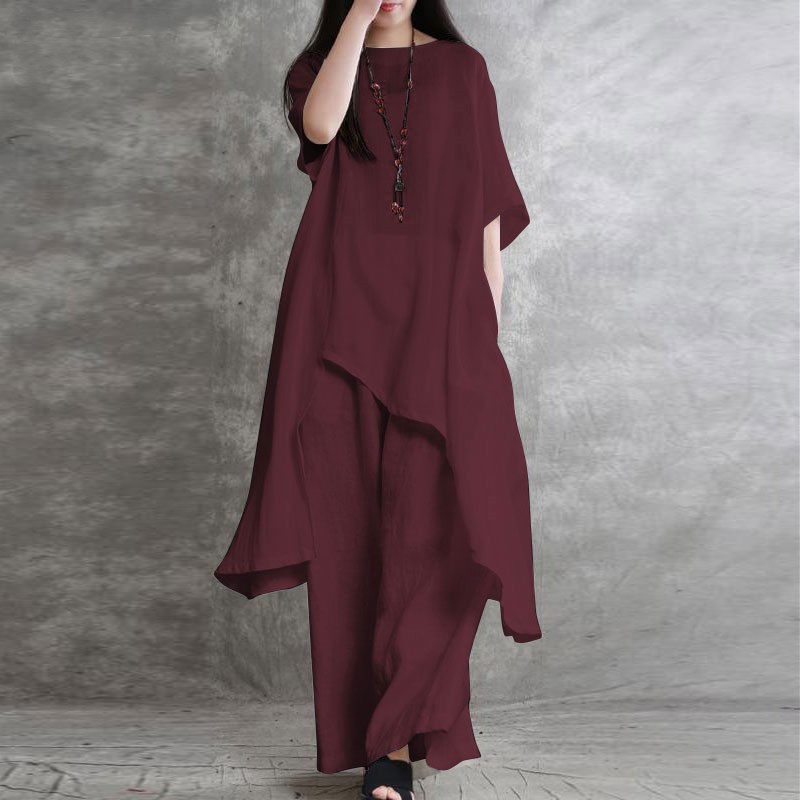 Women's Cotton Linen 2-piece S - Winter Clothing Girls review and price