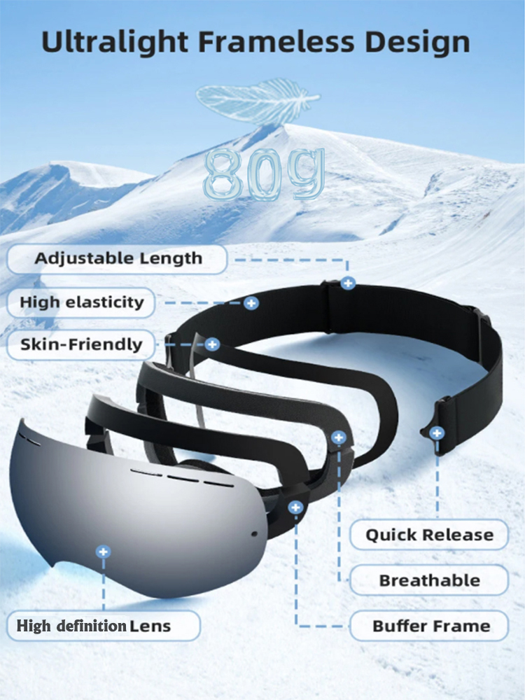 Snow glasses Men Women Outdoor - Snow Goggle Uv review and price