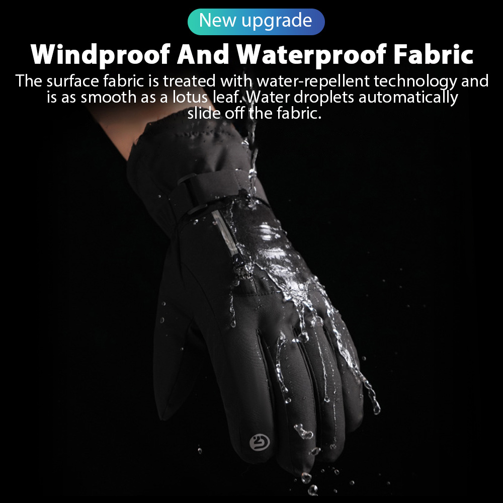 Men Winter Waterproof Cycling  - Waterproof Mitten Ski review and price