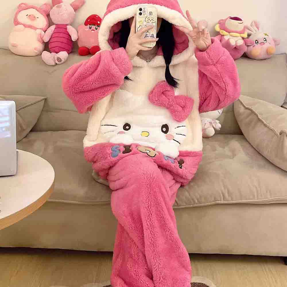 Hello Kitties Kuromi Women's C - Winter Clothing Girls review and price
