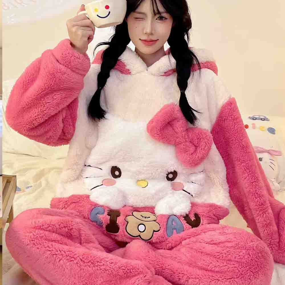 Hello Kitties Kuromi Women's C - Winter Clothing Girls review and price