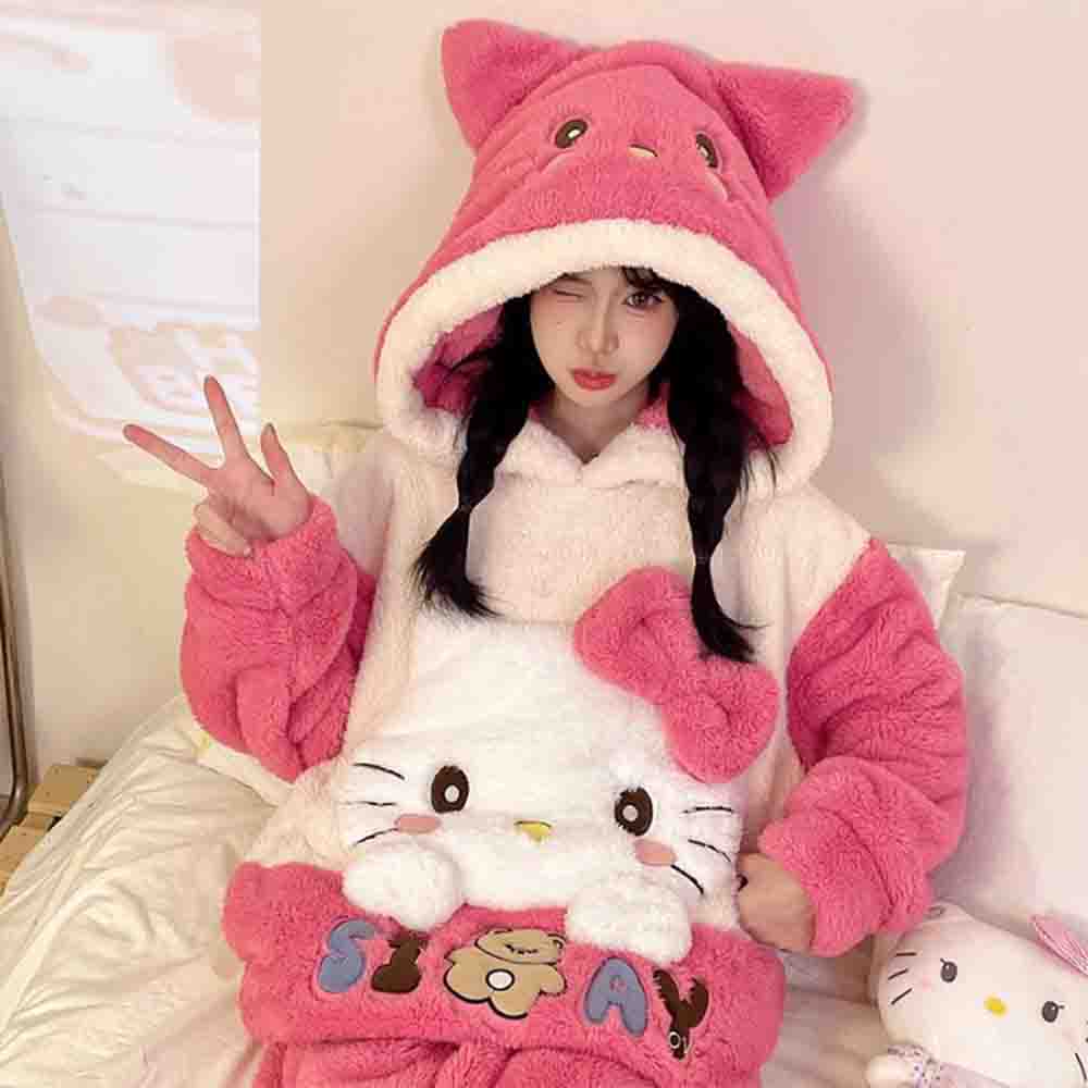 Hello Kitties Kuromi Women's C - Winter Clothing Girls review and price