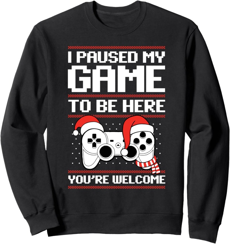 Funny Gamer Ugly Christmas Swe - Winter Clothing Video review and price