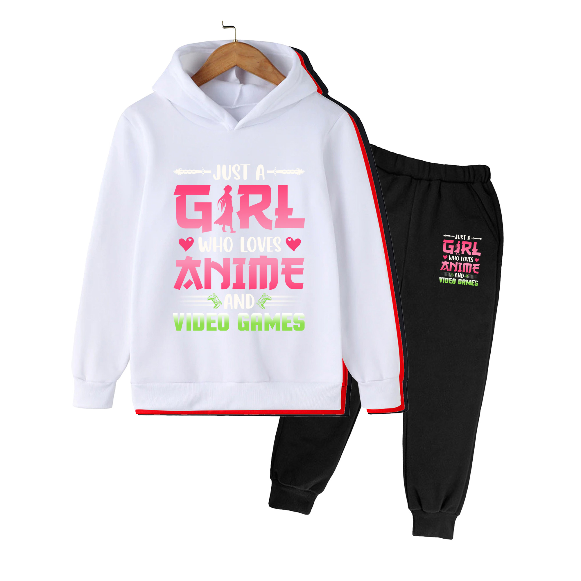Kids Anime & Video Games Print - Winter Clothing Video review and price