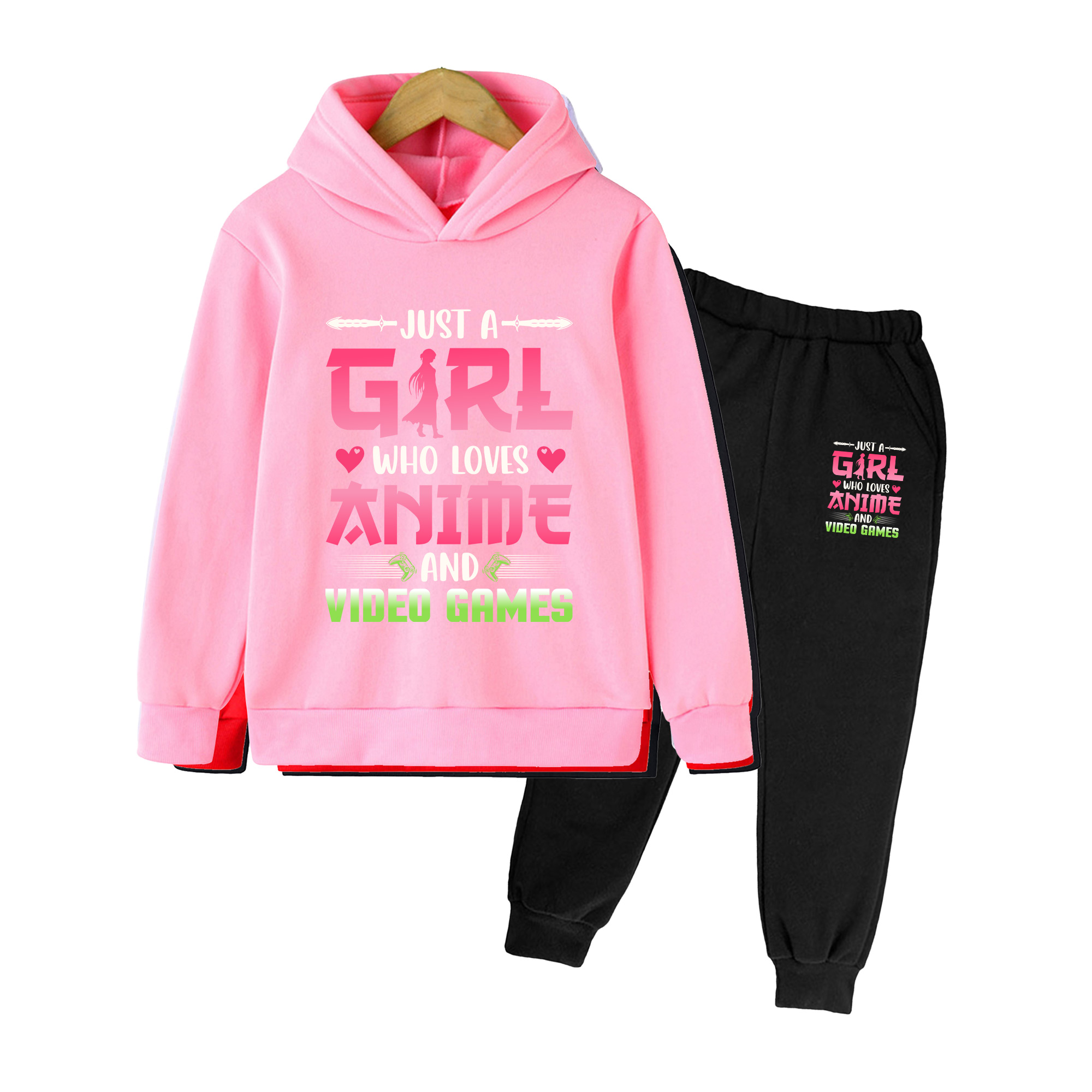 Kids Anime & Video Games Print - Winter Clothing Video review and price