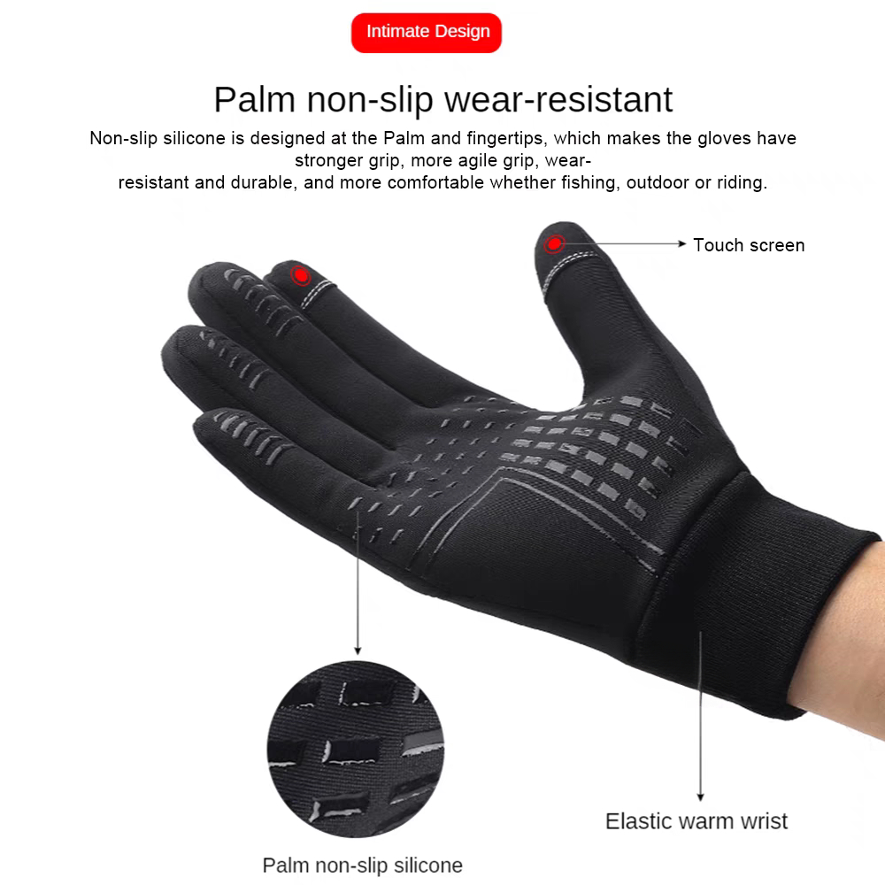 Autumn Winter Men Women Gloves - Waterproof Mitten Ski review and price