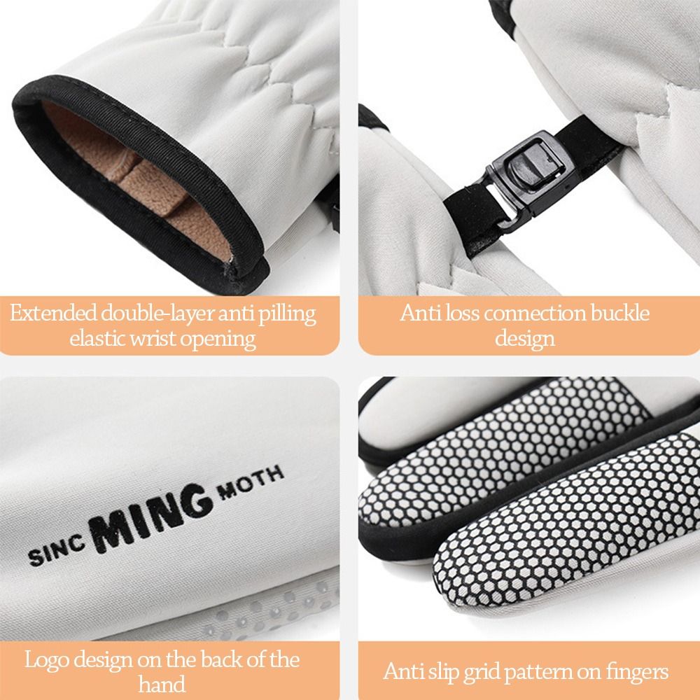 Fashion Warm Winter Gloves Lin - Waterproof Mitten Ski review and price