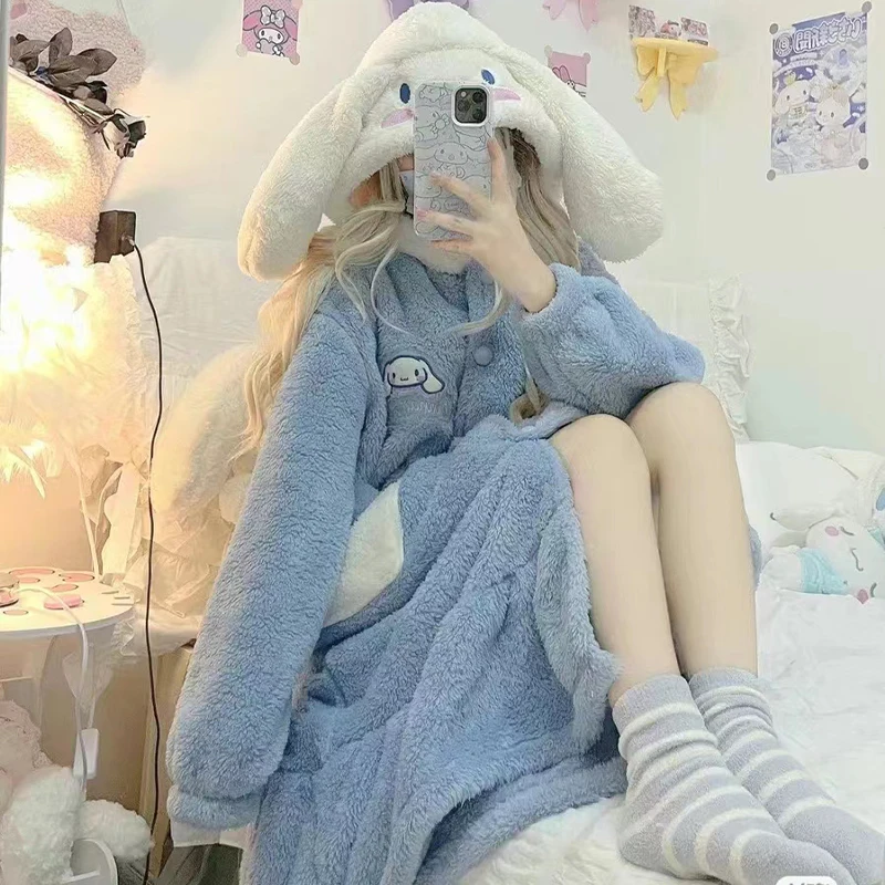 2Pcs Hello Kittys Plush Pajama - Winter Clothing Girls review and price